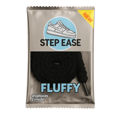 Fluffy Laces - Black
