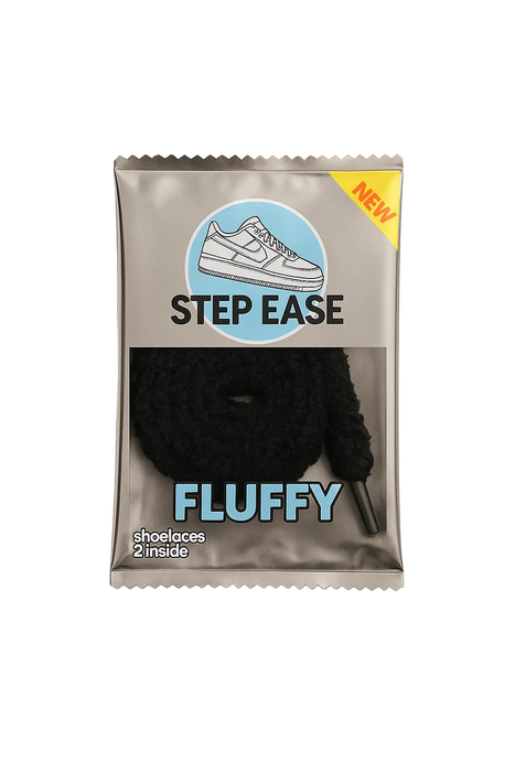 Fluffy Laces - Black