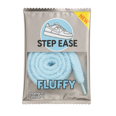 Fluffy Laces - Light Blue
