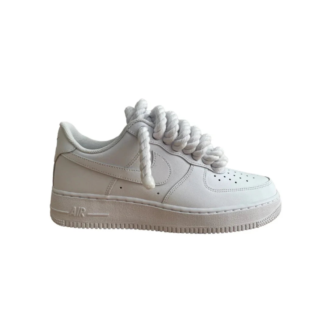 AF1 WHITE | WHITE LACES