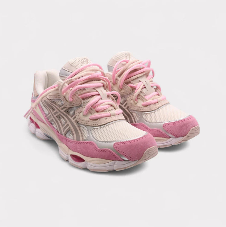NYC "PINK" DOUBLE LACES